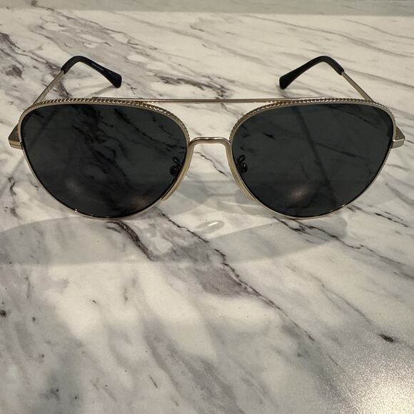 EMPORIO ARMANI Gold Aviators EA 2149D 3002/71 60-15-145 - Picture 1 of 7
